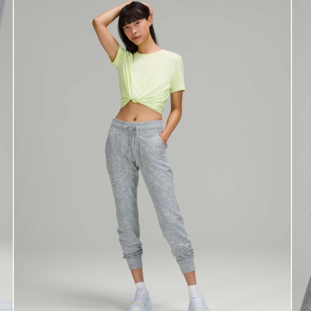 Lululemon Speckle Spritz Gray Joggers